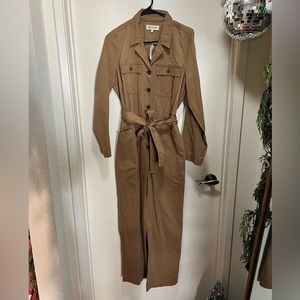 Madewell Brown Jumpsuit